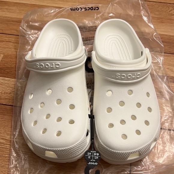 CROCS Other - Crocs White Size 10M/ Women 12 NEW!